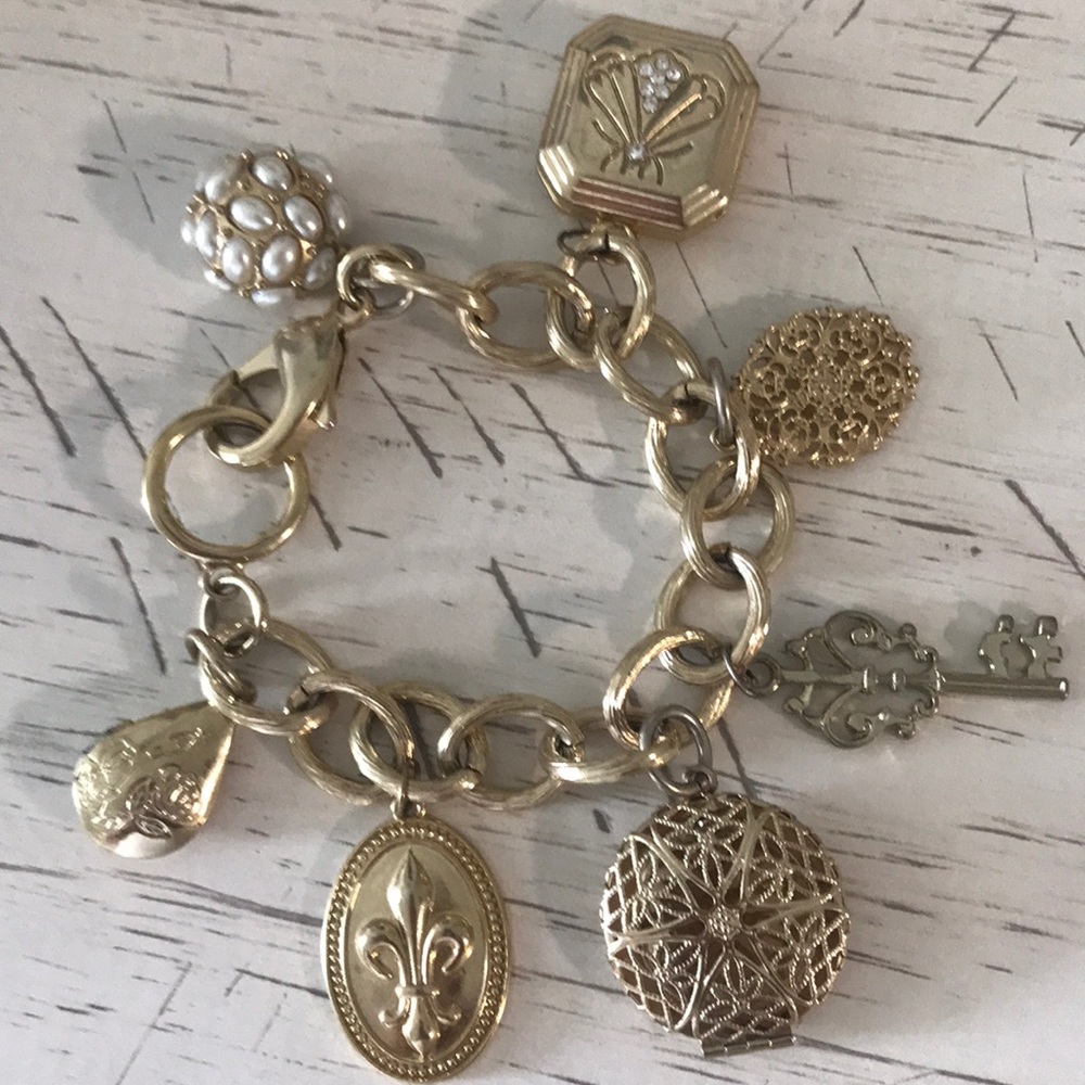 Vintage Ann Taylor charm bracelet